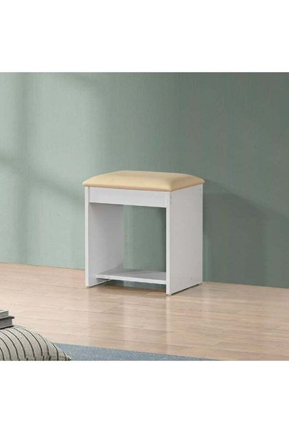 Supreme Stool for Dresser – Elegant Wooden Vanity Stool Ch
