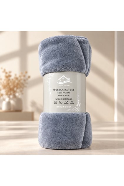 Soft Fleece Blanket 150X200 cm – Comfort and Warmth with a Luxurious Touch