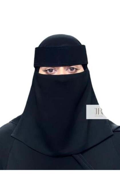 Korean Fabric Niqab, Medium | Regular Elastic, Reinforced Niqab with Medium Korean Fabric | Ordinary Cover, Reinforced