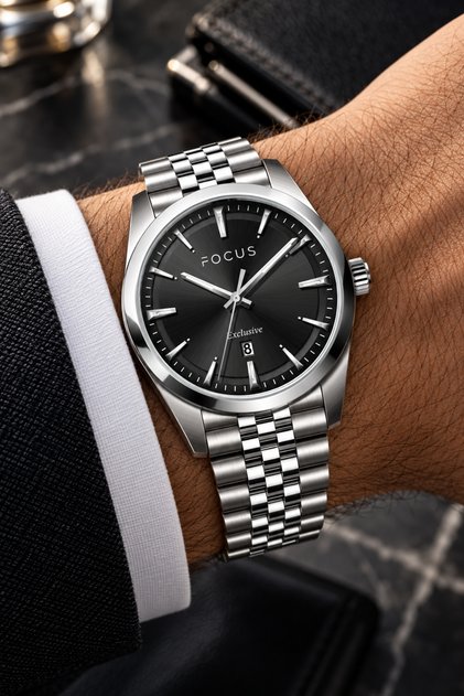 Exclusive Kasa Kordon Çelik Original Guaranteed and Invoiced Men's Wristwatch 10 Atm Waterproof