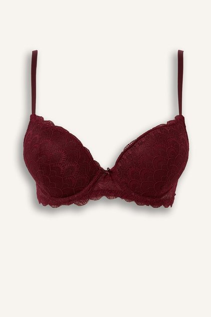 Lace Micro Covered Full Push up Underwire Basic T-Shirt Bra H8027Ax26Au