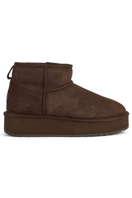 Australia Stinger Micro Flatform 2.0 Women's Casual Boots Brown