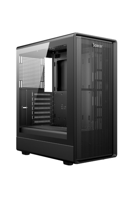 CARCASA - gaming, Middle Tower, ATX, "DRAGON", fara sursa, sticla securizata, USB 3.0 x 1, U
