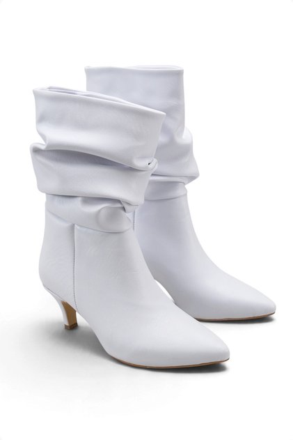 Iblantha Women's Pointed Heeled Short Boots 001