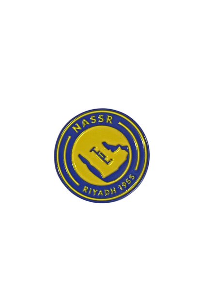 Shiny Metallic Mobile Sticker – Inspired by Saudi League Clubs – 3 cm Size by Choice (Al Nassr Saudi Club)