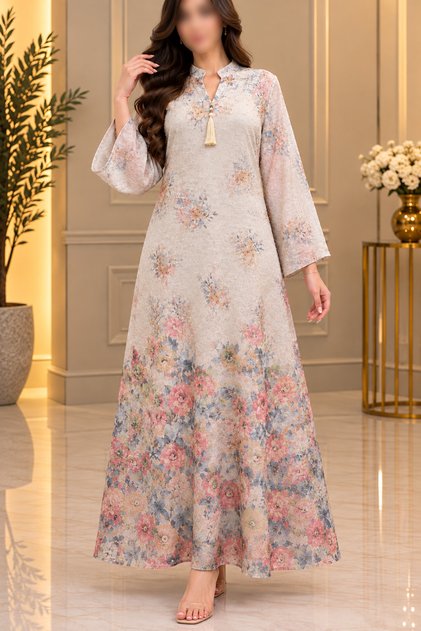 Women's Jalabiya with Soft Details