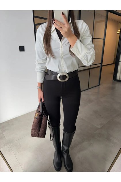Steel Fabric Rider Leggings Pants