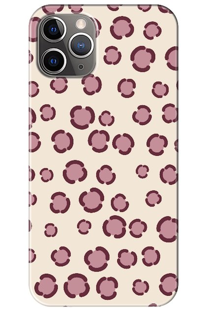 Apple iPhone 11 Pro Leopard Dot Burgundy (Bordeaux)