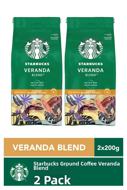 Patio Blend Ground Coffee 2X200G