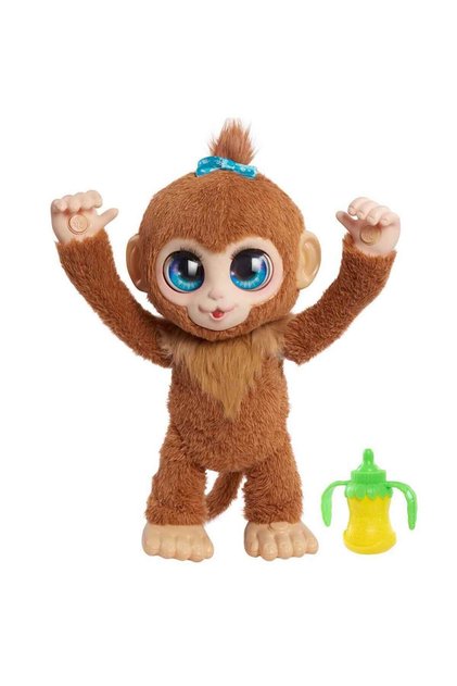 Voice and Interactive Baby Monkey Peanut 40 cm Fur06000