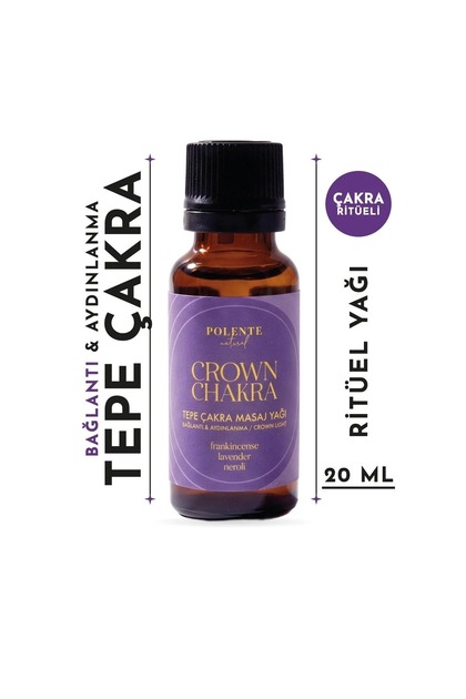Crown chakra oil - connection & enlightenment (20 ml)