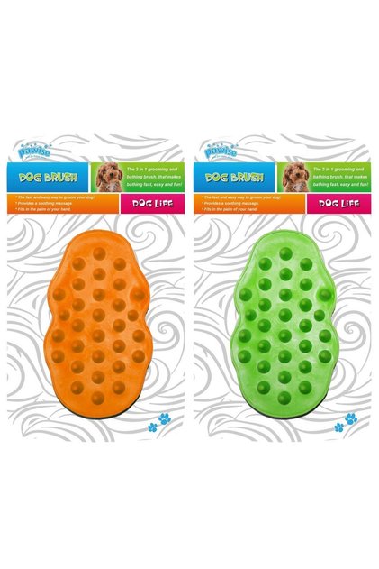 Rubber Massage and Washing Brush