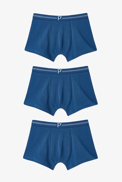 Koyu Mavi Erkek Çocuk Navy 3lü Boxer