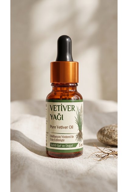 Vetiver essential oil 5 ml / 100% pure and natural / vetiver oil