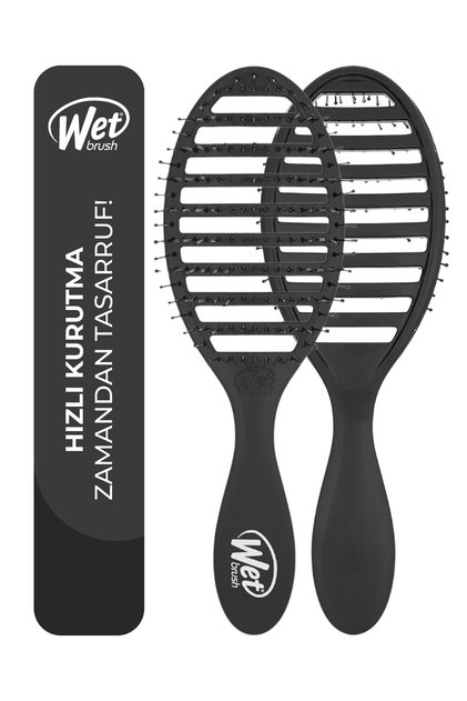 Speed Dry Hair Brush Black