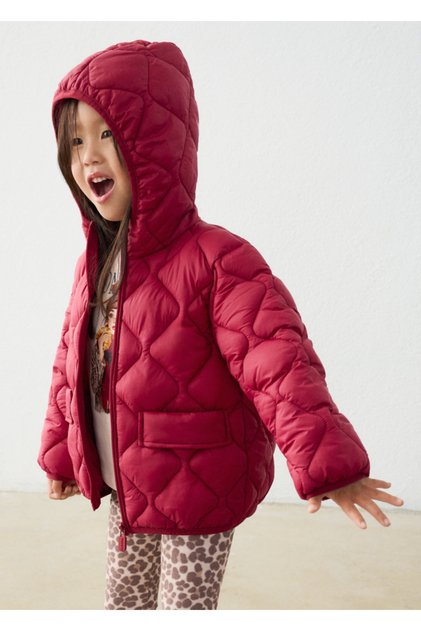 Girl's Burgundy Coat 4417