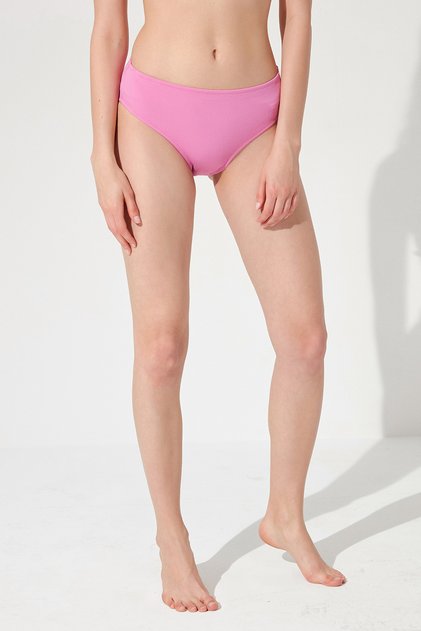 Fuchsia Basic Cover Bikini Bottom
