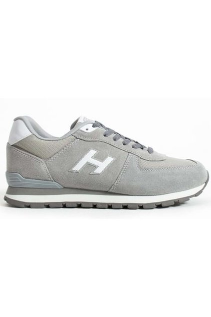 102 19250 Peru 100% Genuine Leather Unisex Sports Shoes Gray-White
