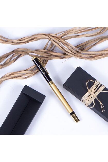 Kişiye Özel Gold Metal Roller Kalem