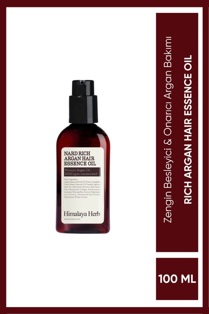 Rich Argan Hair Oil - Zengin Argan Saç Bakım Yağı 100ml