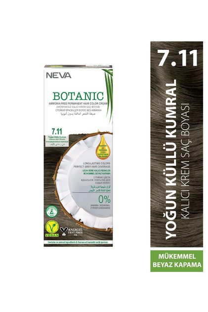 Botanıc Amonyaksız Kalıcı Krem Boya Seti 7.11