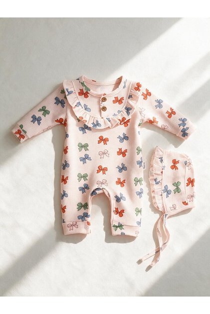 Lora Hat and Bow Jumpsuit