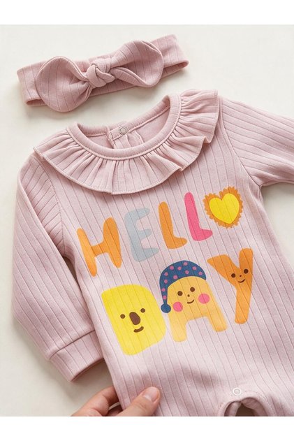 Firfirli Bandanali Baby Girl Jumpsuit