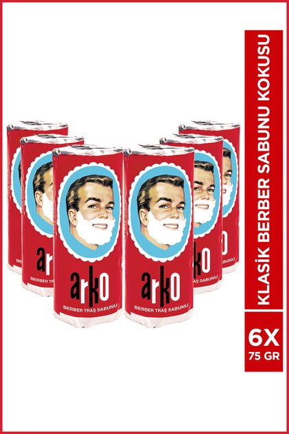 Traş Sabunu 75 gr X 6 Adet