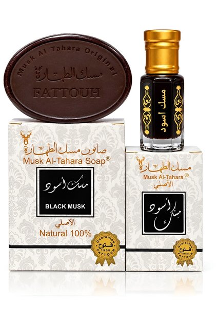 Black Musk Body Soap 50Gr + Siyah Misk 6ml Original