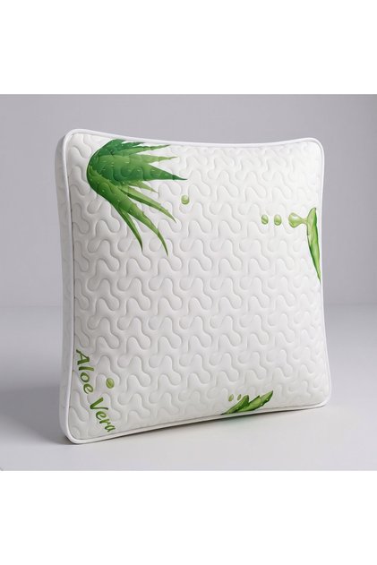 Pernă matlasată 70x70 cm Aloe Vera