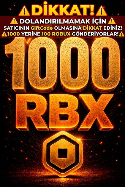 1000 Robux Cüzdan Kodu - GiftCode