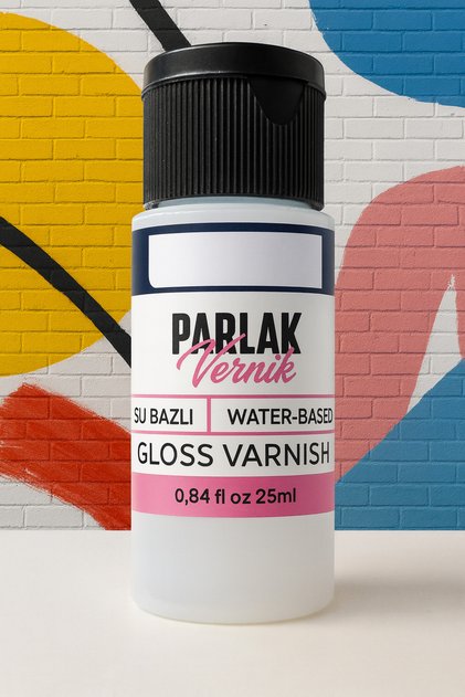 Su Bazlı Vernik Ahşap Akrilik Guaj Seramik Resim Tuval için Gloss Varnish vernik