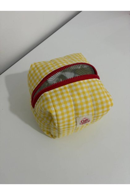 Sari Pöti̇kareli̇ Makeup Bag 13X13X9 cm
