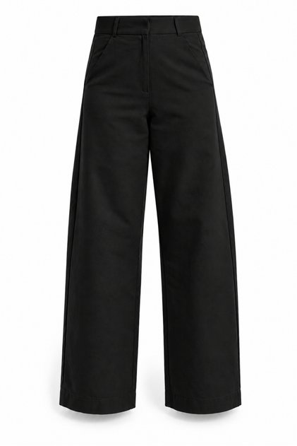 Siyah Barrel Pantolon