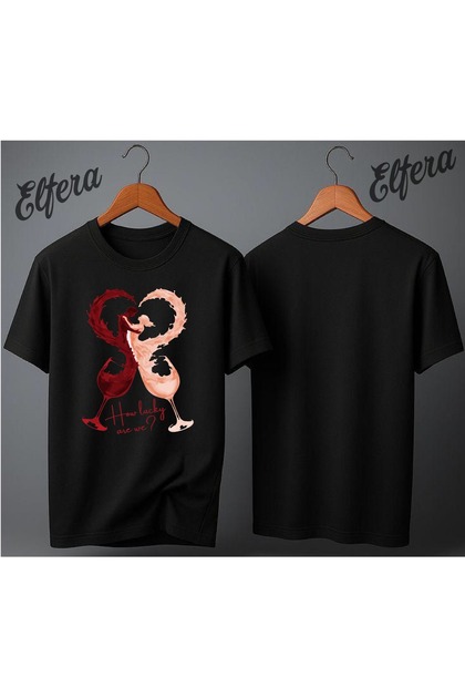 Ce noroc avem! Tricou imprimat