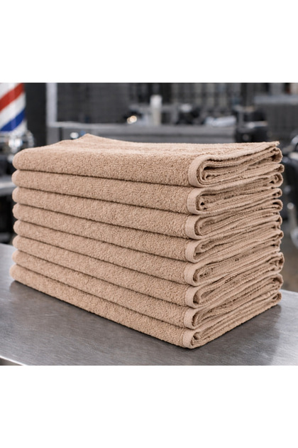 Svv 100% Cotton Berber Kouför Towel 12-Pack a Coffee