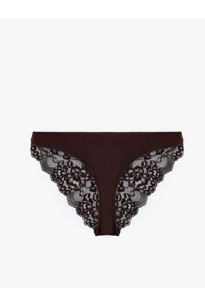 Brazillian Panties with Lace Back