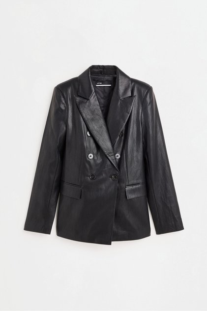 KADIN Suni deri blazer