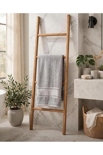 100% Cotton Colourist Beach Towel 70X140 cm Silver