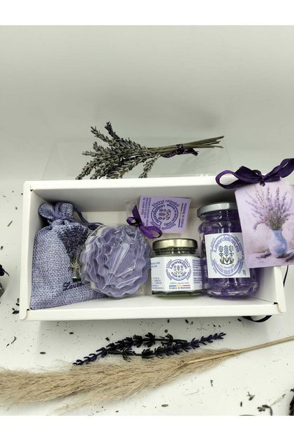 Set cadou cu Produse naturale din Lavanda