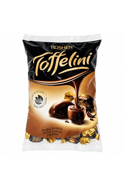 Tofellini caramele cu ciocolată neagră 1 kg