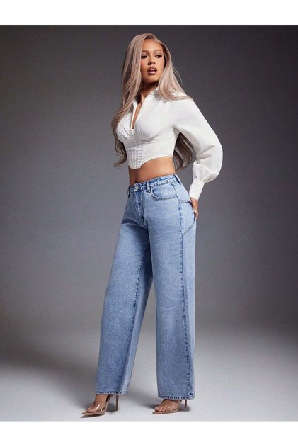 Jeans, albastru