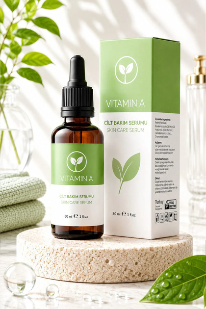 Retinol | vitamin a night face serum 30 ml | anti-aging & skin renewal care