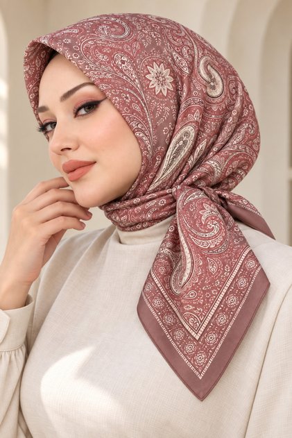 Patterned Soft Scarf - 099