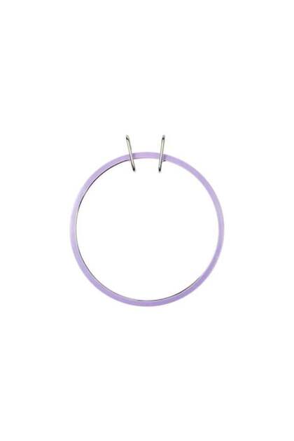 12.5 cm Spring-Loaded Metal Embroidery Hoop Fabric Stretching Hoop Handcrafted Etamine Hoop Sewing Circle Spring-Loaded Hoop