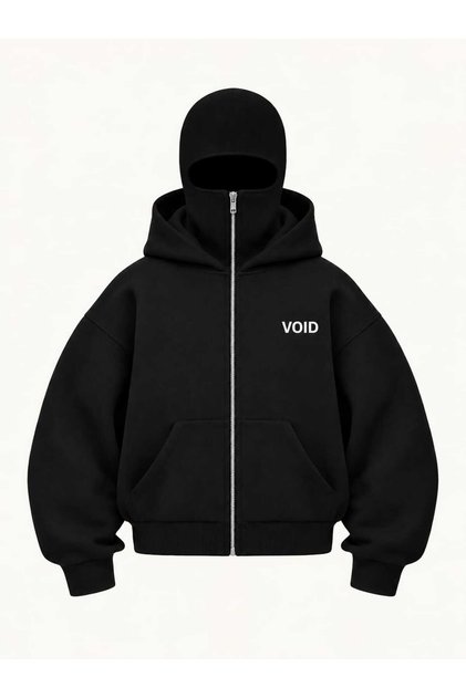 Kar Maskeli Ninja Unisex Sweatshirt Hırka 2iplik kalın polar
