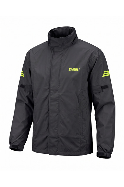 Drycore 2'li Set Siyah Motosiklet Yağmurluğu