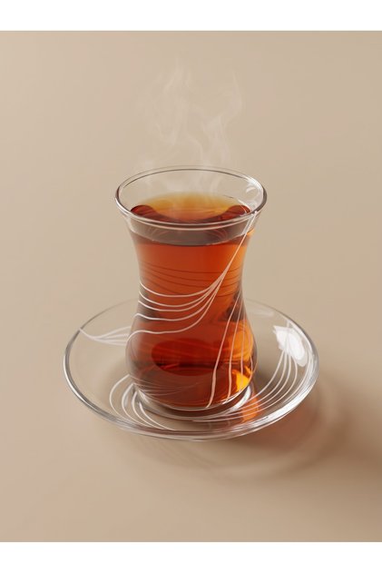 Vefa 12 Parça Çay Seti - Simge Model