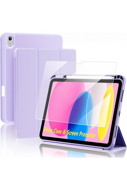 ProCase Case with Screen Protector for iPad A16 11th Gen 11", Navy