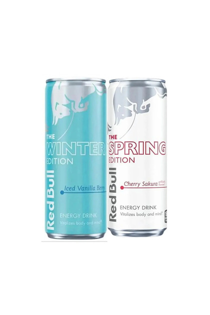 Red Bull Original Edition Cherry Blossom & Vanilla Energy Drink, 2 X 250ml